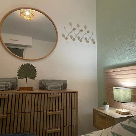 דירה Azur Bay Boho-chic T2 Garage & Pet-friendly לה קיוטאט