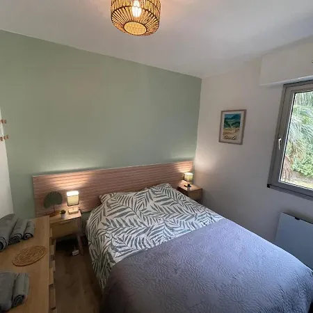 公寓 Azur Bay Boho-chic T2 Garage & Pet-friendly 拉西约塔