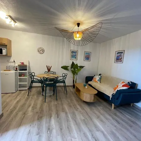 公寓 Azur Bay Boho-chic T2 Garage & Pet-friendly *