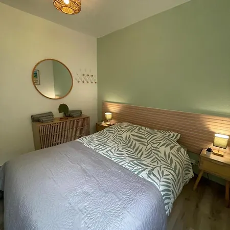 公寓 Azur Bay Boho-chic T2 Garage & Pet-friendly 拉西约塔