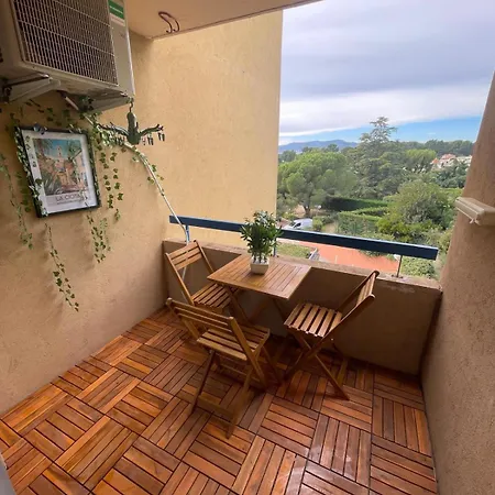 Apartmán Azur Bay Boho-chic T2 Garage & Pet-friendly *